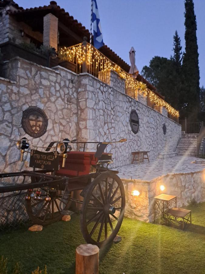 Petra Thea Villa Karítaina Exteriör bild