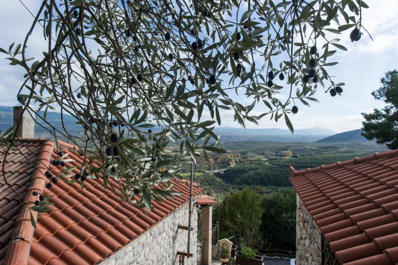 Petra Thea Villa Karítaina Exteriör bild